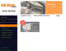 Tablet Screenshot of cai-store.com